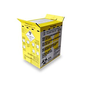 Medibox-Sanitainer voor Risicohoudend Medisch Afval - 50L