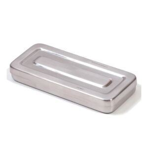 Instrumentendoos inox 18x8x4cm