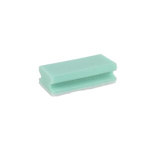 Schuurspons met greep groen/wit - 10st