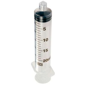 BD Plastipak Spuiten 3-delig Luer-Lock 20ml - 120st
