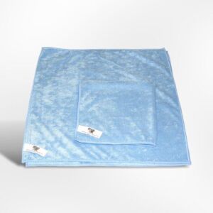 Premium Microvezeldoek ±48g Blauw - 10st