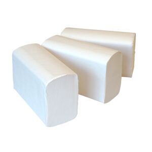 Handdoekjes 2-L wit interfold