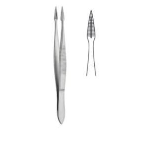 Carmalt Splinterpincet recht 10,5cm Economy
