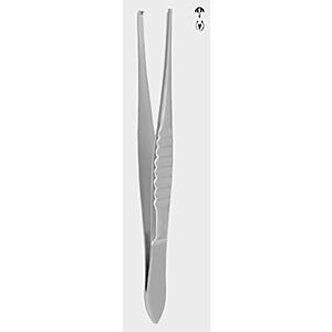 Chirurgisch pincet 1x2 tandjes 14,5cm