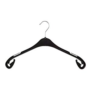 Kleerhanger 43cm met inkepingen en rokhaakjes - 300st