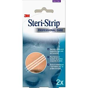 Steri-Strip Wondsluitingen 3mm x 75mm - 2 x 5st