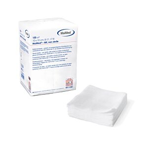 Gaaskompres NS 7,5cm x 7,5cm - los verpakt - 10x 100st