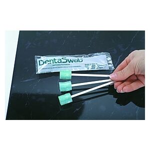 Dentaswabs + PVCsteeltje