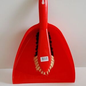 Vuilblik+borstel plastiek