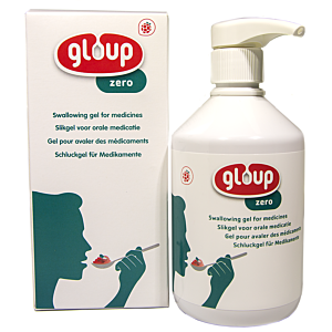 Gloup Zero framboos slikgel 500 ml