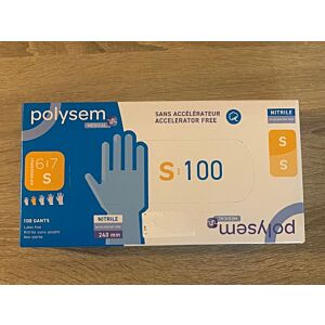 Sensicare- Nitriel - Handschoenen -Niet Steriel - poedervrij -M- NIEUW