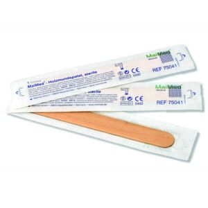 Houten tongspatels - steriel 100 st