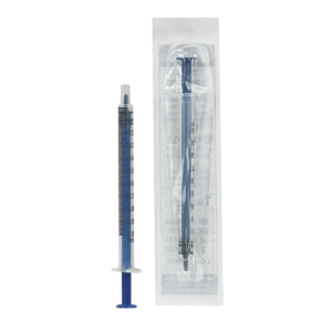 Spuit 1ml tuberculine/insuline zonder naald, 100stuks, superspuit