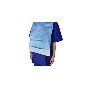 Wegwerp slabben strong 70cm blauw / 10 x50st