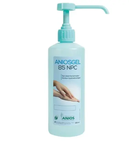 Aniosgel 85 NPC handdesinfectie 500ml (met 3 ml doseerpomp) - 1 x 500ml 