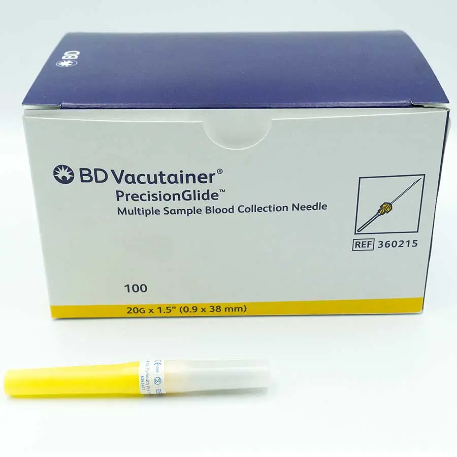BD Vacutainer PrecisionGlide Naalden 20G x 38mm - 100st