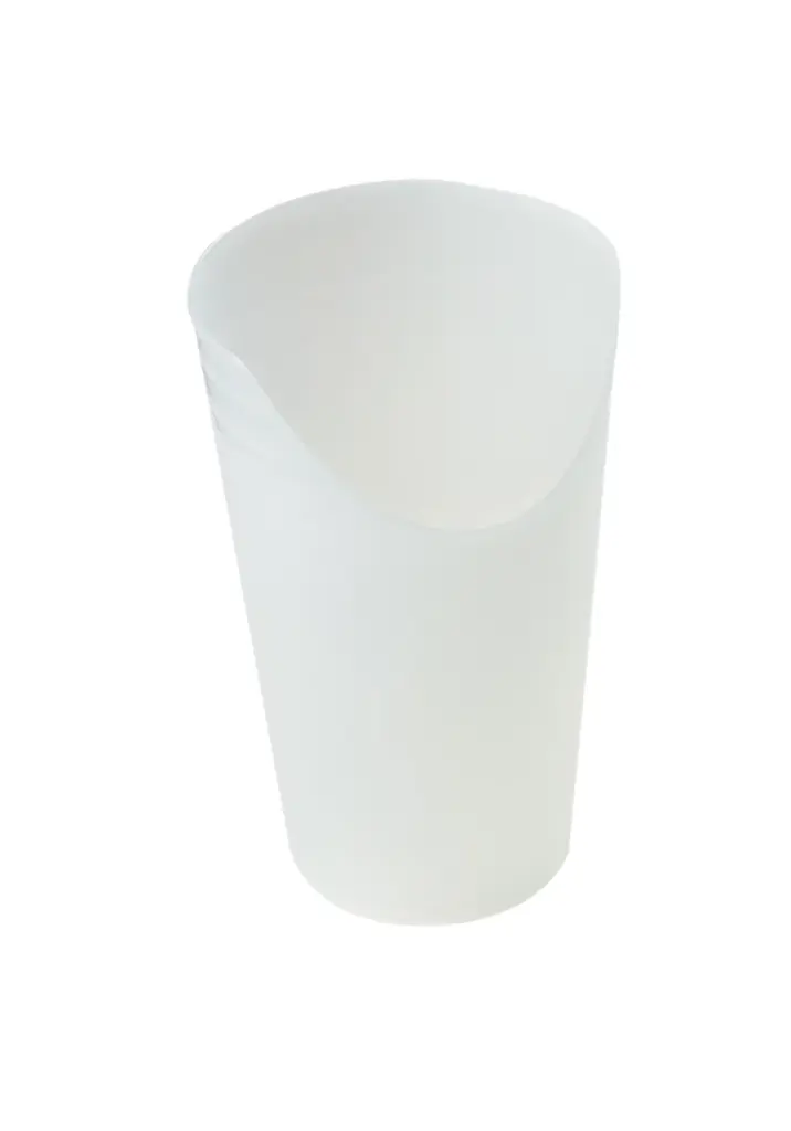 Beker met neusuitsparing transparant - 10st