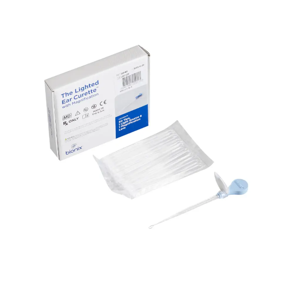 Bionix VersaLoop Verlichte Oorcurettes – 3 mm – 50 stuks