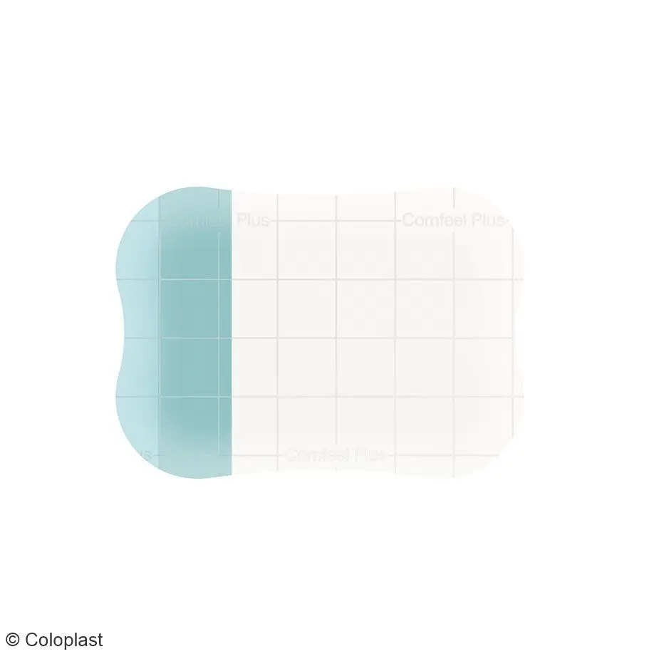 Coloplast Comfeel Plus Transparant 5x7cm - 10 stuks