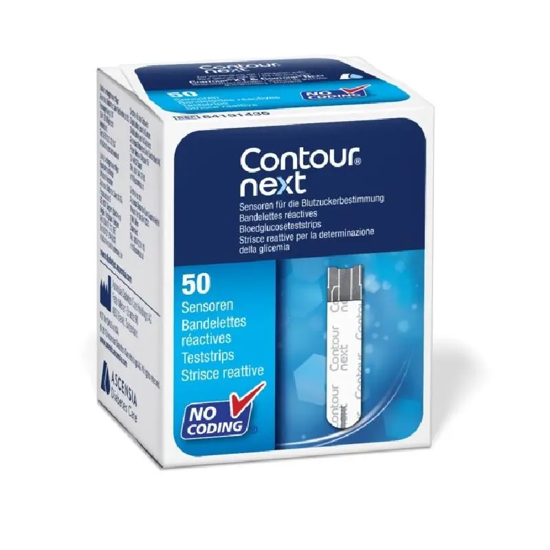 Ascensia Contour Next Glucosemeter teststrips - 50 stuks
