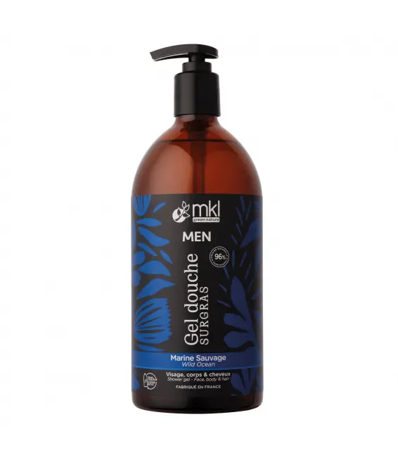 Cosm'ethik Gel douche surgras Wild Ocean 1L - 1pc