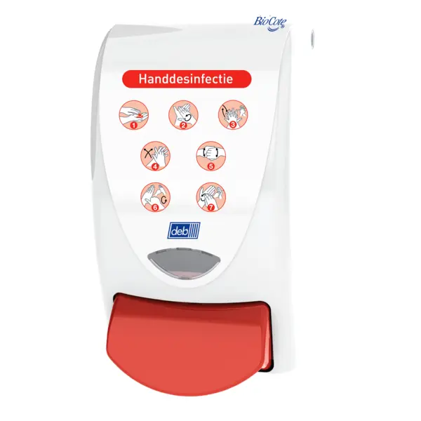 Deb InstantFOAM Zeepdispenser voor handreiniging type SCHD1LDS (ROOD)