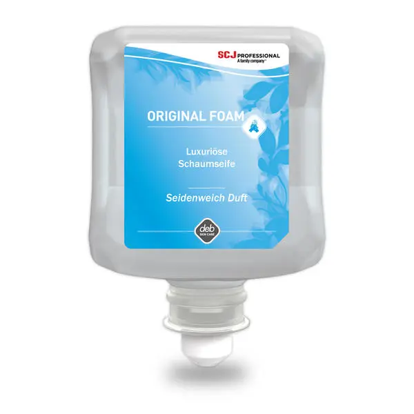 Deb ORIGINAL FOAM 1L (compatible avec le distributeur BLEU) - 6 pièces