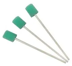 Dentaswabs manche en PVC - 50 x 5 pièces