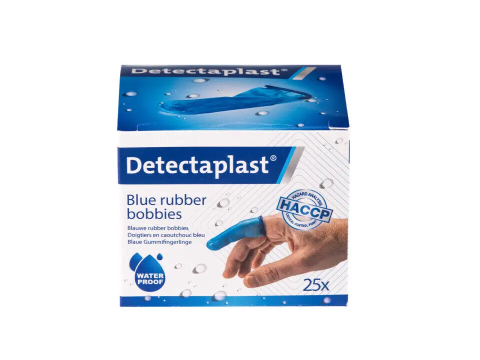Detectaplast vingerlingen Blauw - 25st
