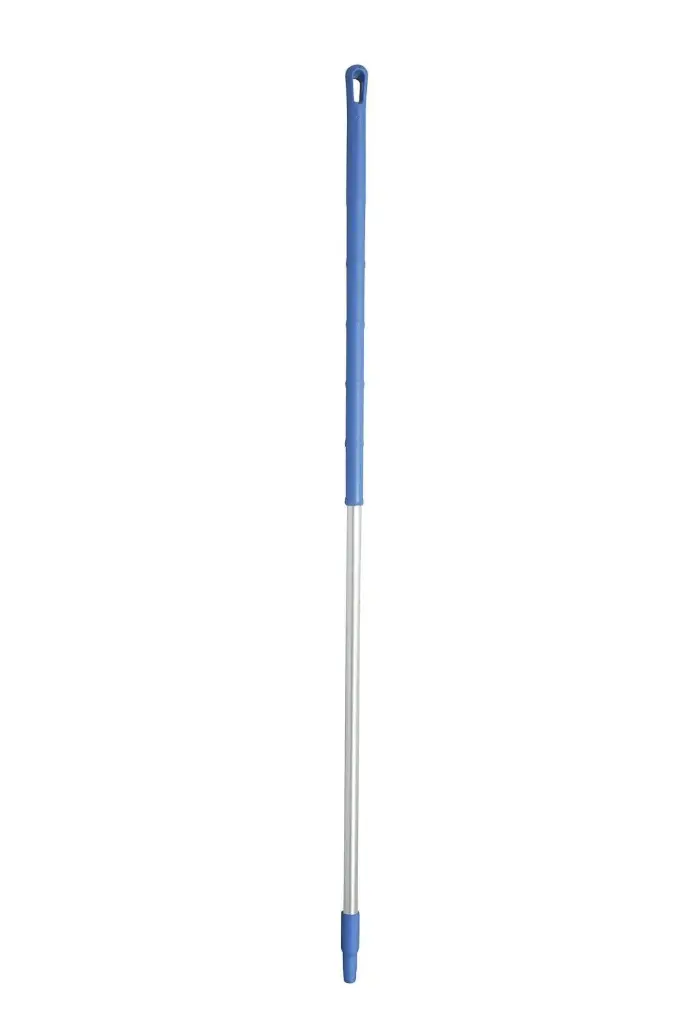Manche ergonomique 150 cm Poignée bleue - 1 pièce