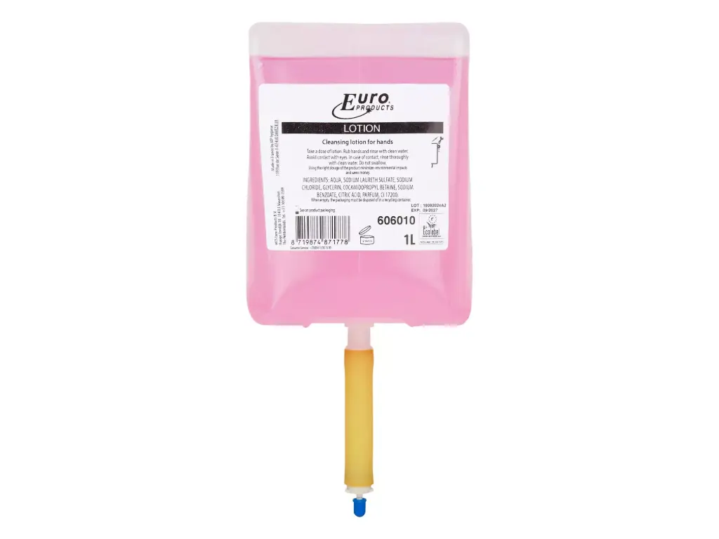 Euro Vloeibare Handzeep Bag-in-Box 1 Liter – 6 navullingen