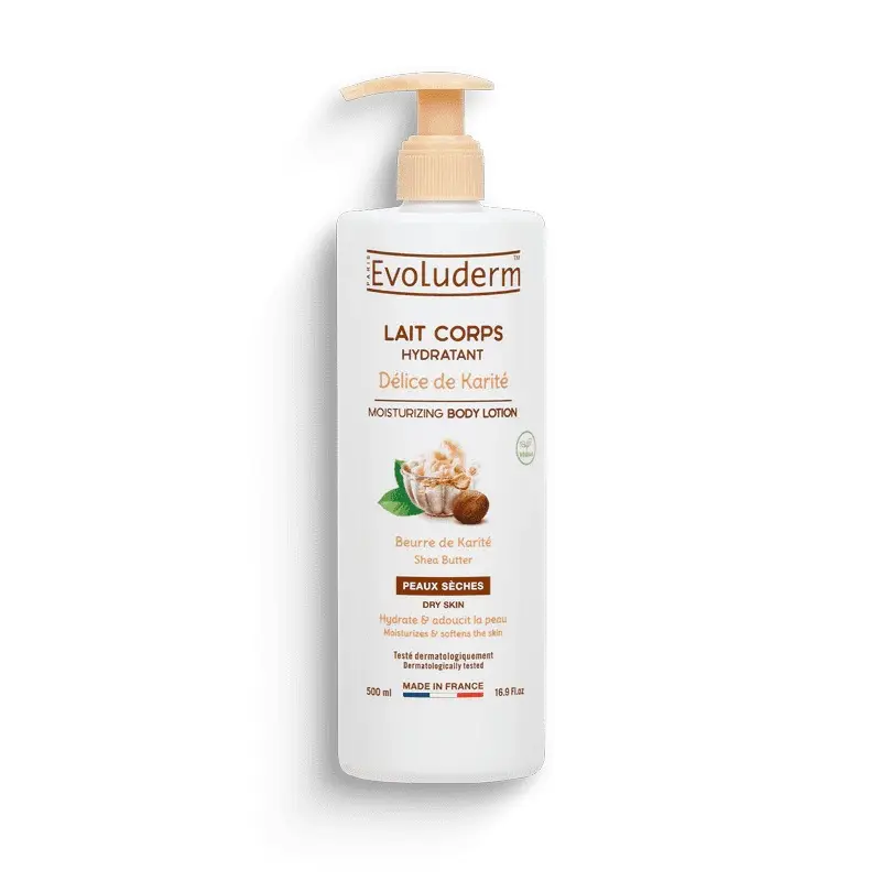 Evoluderm Lotion corporelle Délice de Karité 500 ml - 20 pièces