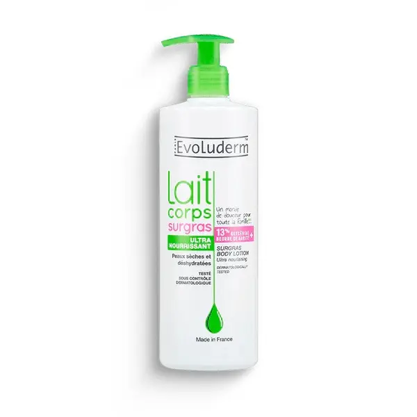 Evoluderm Lotion corporelle surgras 500 ml - 1pc