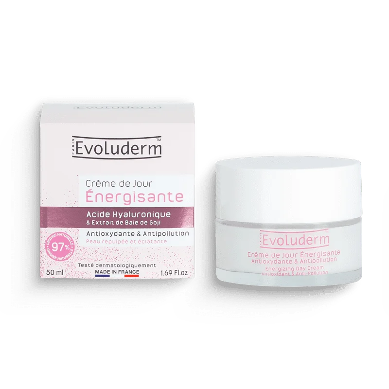 Evoluderm Crème de jour énergisante 50 ml - 1pc