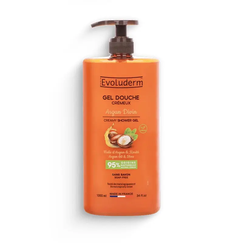 Evoluderm Douchegel Argan Divin - 1 x 1000ml