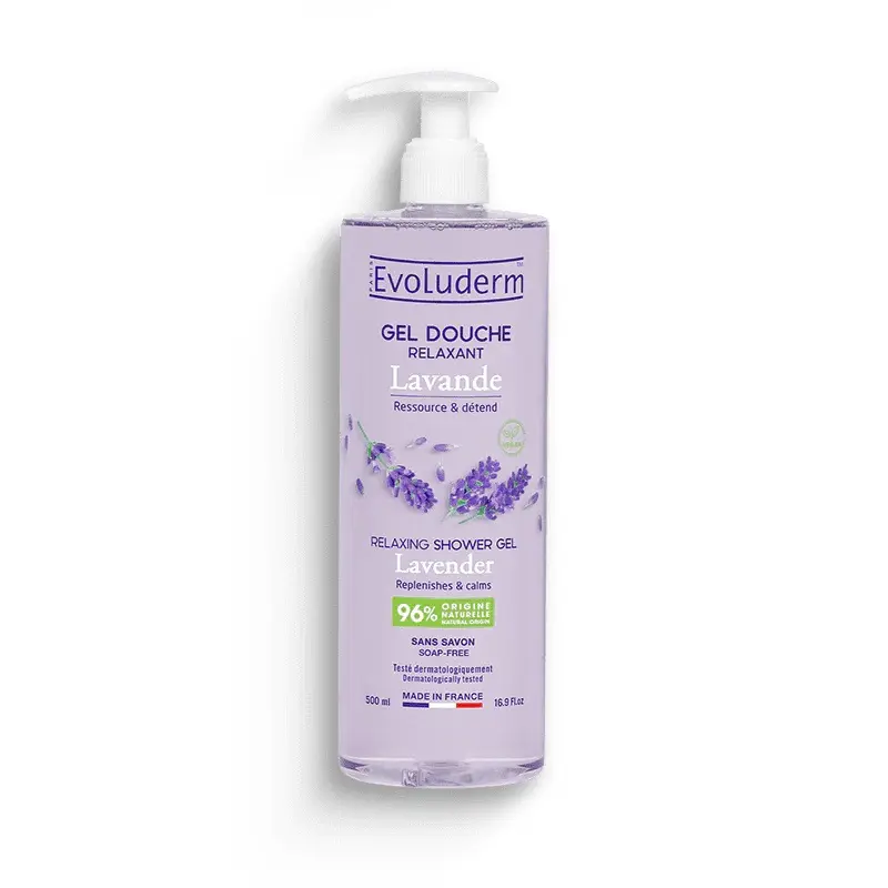 Evoluderm Douchegel Lavendel - 20 x 500ml