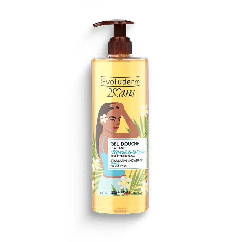 Evoluderm Douche Gel Monoï à la Folie 500ml - 1st