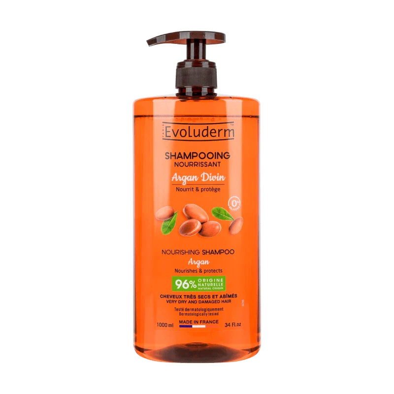 Evoluderm Shampoo Argan Divin 1000ml - 6st