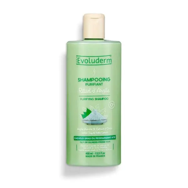 Evoluderm Shampoo Rituel d'Argile 400ml - 12st