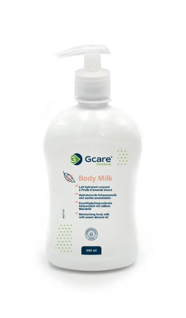 Gcare lait corporel doux 500 ml - 12 pièces