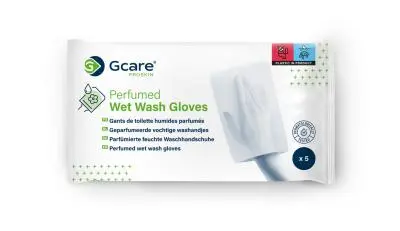 Gcare Proskin vochtige geparfumeerde washandjes - 5 stuks