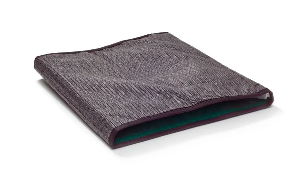 Glijkussen OneWayGlide chaise tubulaire, 43 x 37 cm