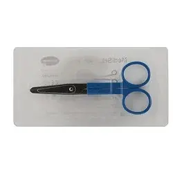 Ciseaux stériles Hartmann à bout arrondi 13 cm - 2 x 15 pièces