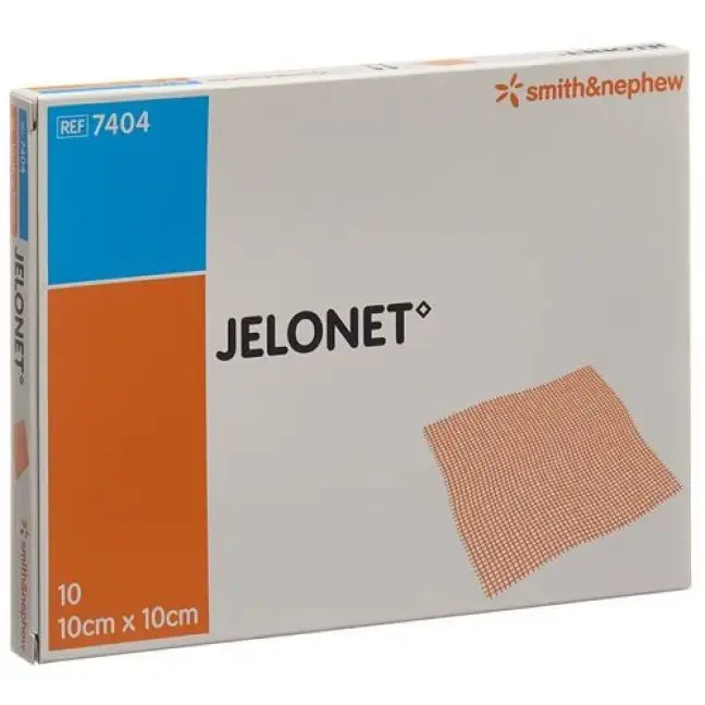 Jelonet ST 10 cm x 10 cm - emballé par 1 - 10 pièces