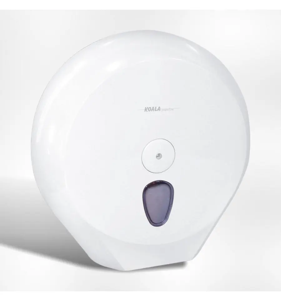 Koala Jumbo Toiletpapierdispenser Wit - Voor jumbo toiletrollen