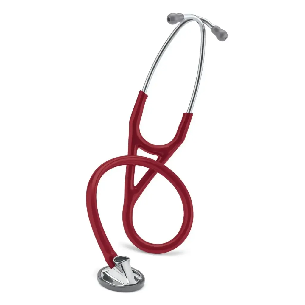 Littmann Master Cardiology - Acier inoxydable argent/bordeaux
