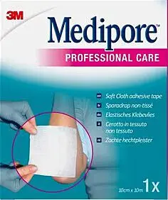 3M Medipore Professional Care Hechtpleister 10cm x 10m - 1 stuk