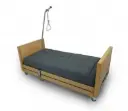 Lit médical H-L Classic - sommier à lattes en bois 90 cm x 200 cm