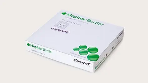 Mölnlycke Mepilex Border Schuimverband 7,5x7,5cm - 5 stuks