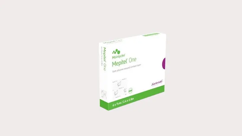 Mepitel One Silicone Couche de contact pour plaie 9 cm x 10 cm - 5 pièces